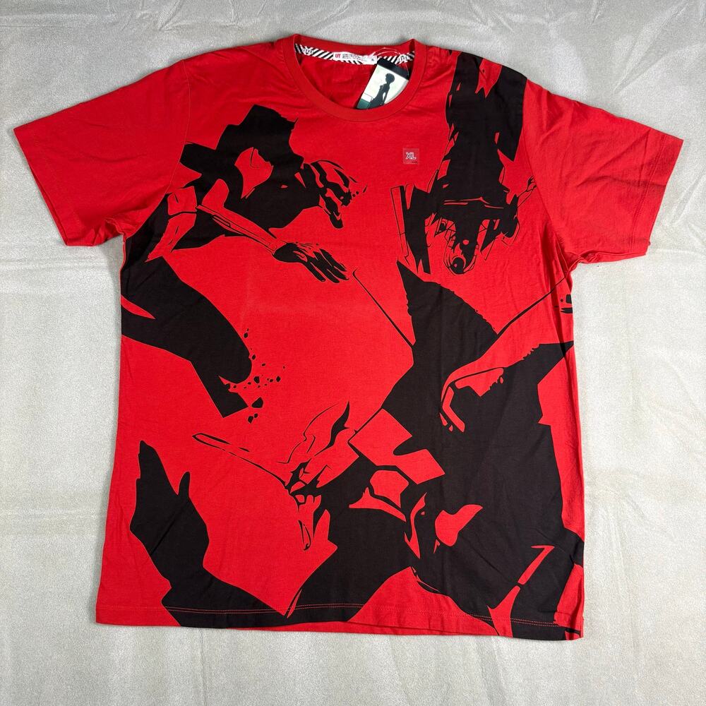 Uniqlo‎ UT Evangelion 2.0 You Can (Not) Advance Graphic T-Shirt Red XL New